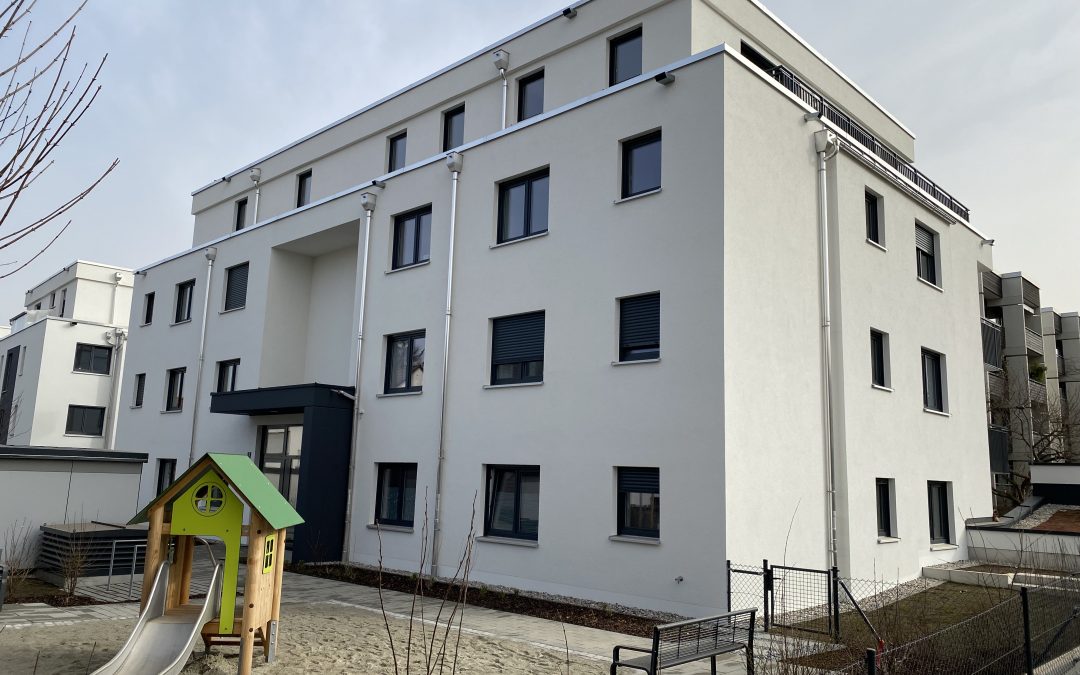 Eigentumswohnungen „Am Blumenhaus“ in Unterhaching – Fertigstellung