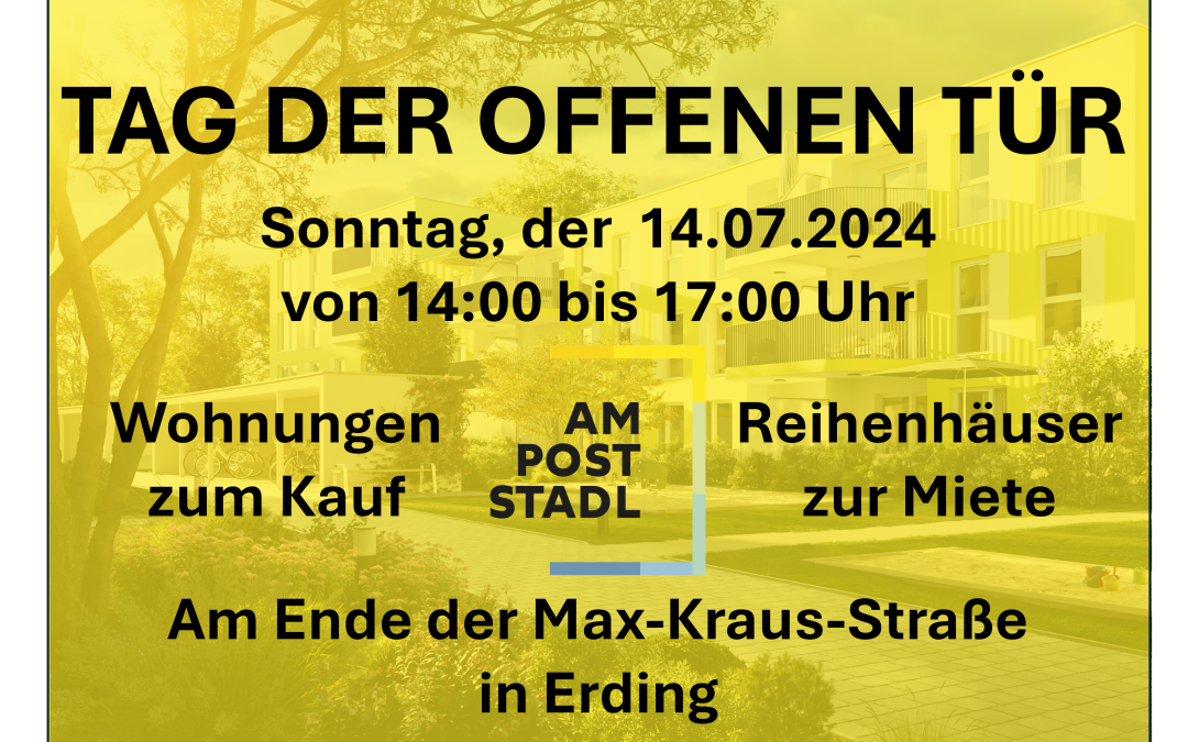 Tag der offenen Tür in Erding am Sonntag, den 14.07.2024